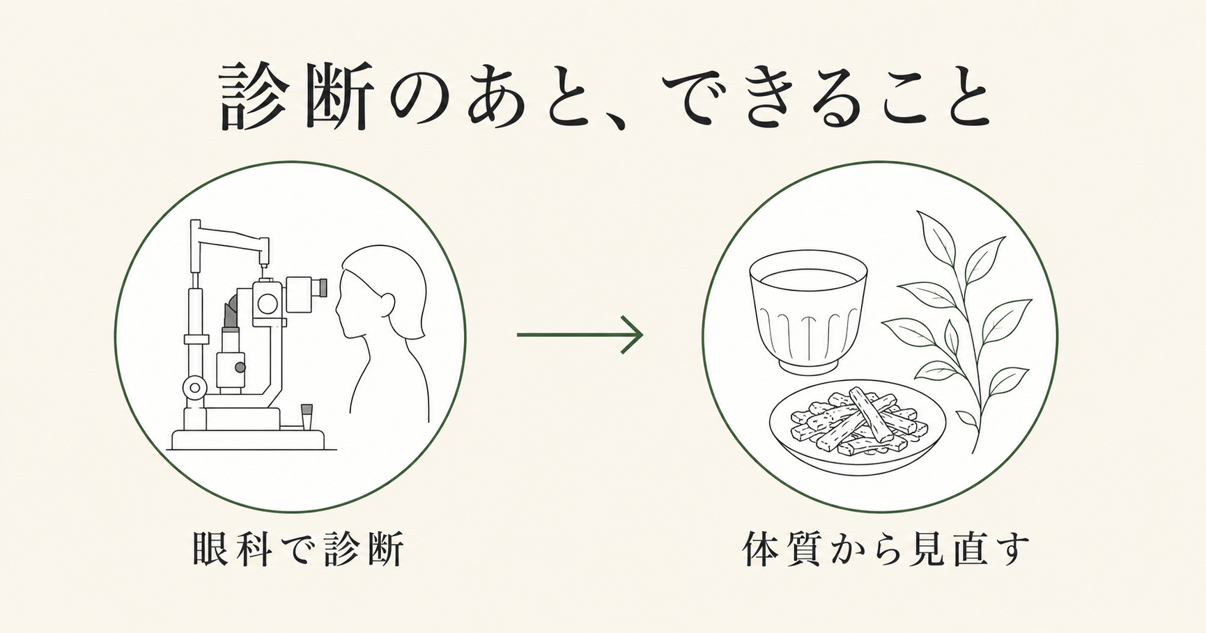 眼科で「生理的な飛蚊症」と言われたら｜漢方相談で見ること
